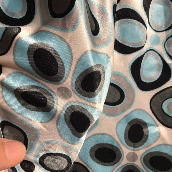 Antilia Femme tieback ruffled silky blouse - Picture 5 of 6